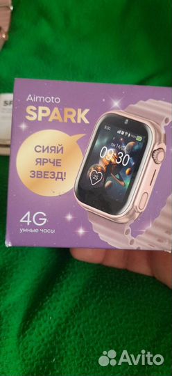 Детские часы Кнопка Жизни Aimoto Spark 4G