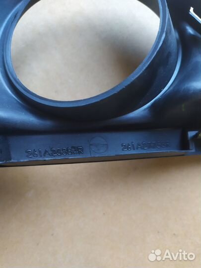 Решётка птф Renault Fluence 2010-2017