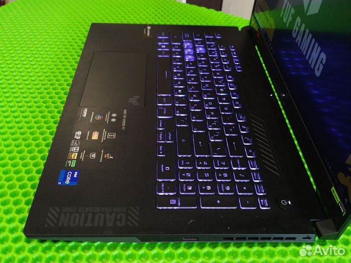 Asus TUF (17'3-144Hz/i7-12700H/RTX4050/24GB/SSD1TB