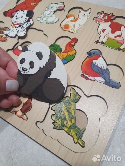 Развивающая деревянная игра 