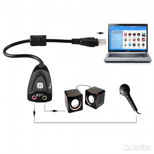 7.1 канальная внешняя звуковая карта