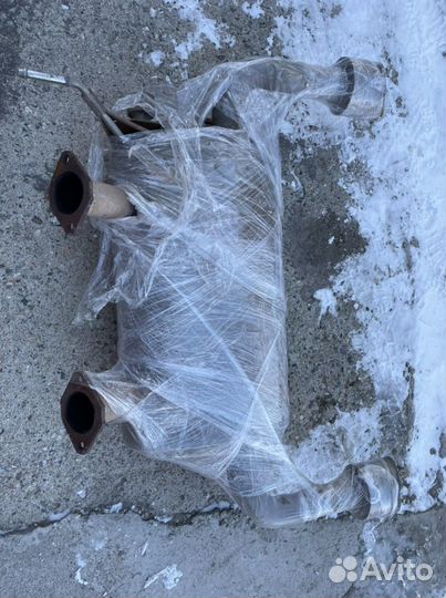 Глушитель основной, задняя банка инфинити fx37