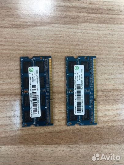 Оперативная память Ramaxel 2 Гб 2RX8(для ноутбука)