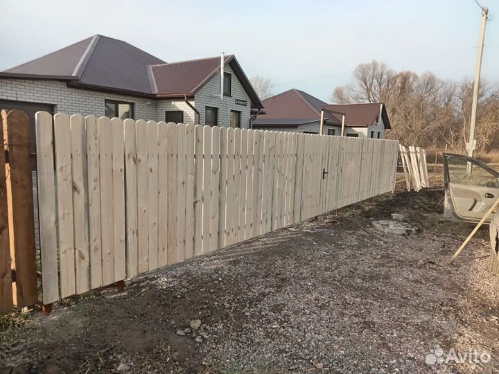 Монтаж и установка забора