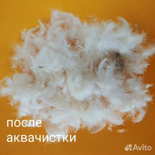 Аквачистка, реставрация подушек, одея