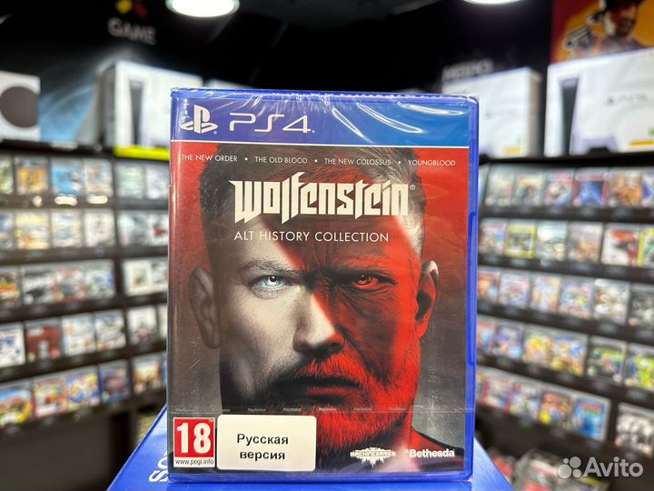 Игры для PS4: Wolfenstein: Alt History Collection