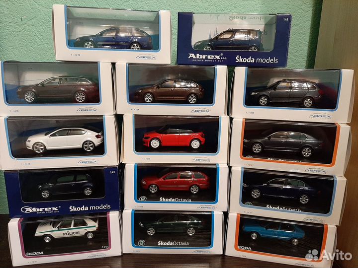 Skoda Alfa Romeo Lancia Fiat Seat 1/43