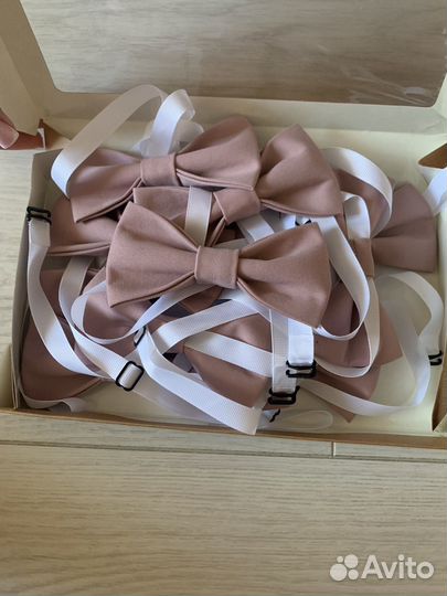 Продам новые бабочки цвета пыльная роза