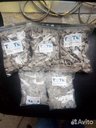 Коннектор RJ45 TWT под обжим витой пары