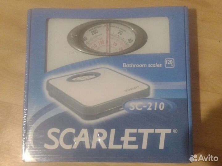 Весы напольные механические Scarlett