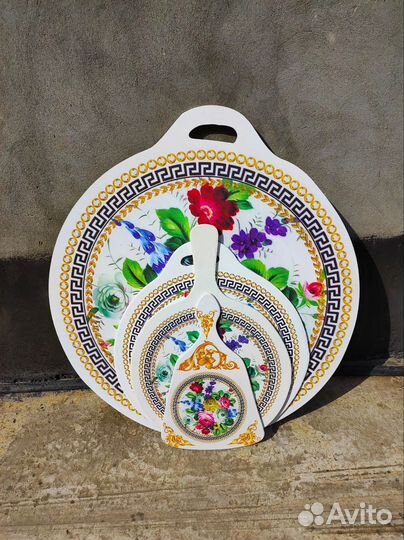 Деревянный набор досок для теста