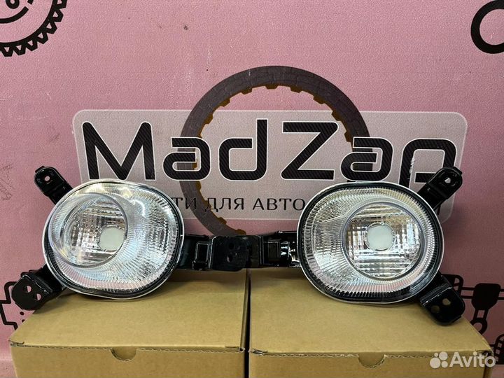 Комплект противотуманных фар Kia-Rio 2017-2020