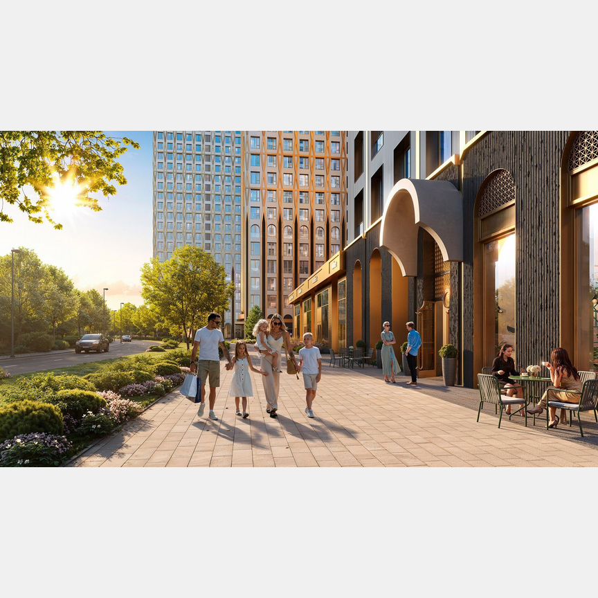 1-к. квартира, 40,2 м², 12/33 эт.