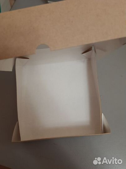 Коробки крафт плотные