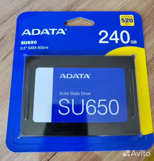 SSD накопитель Adata SU650 2.5