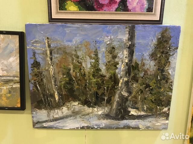 Картина В Лесу