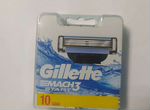 Gillette mach 3 кассеты 8 или 10шт