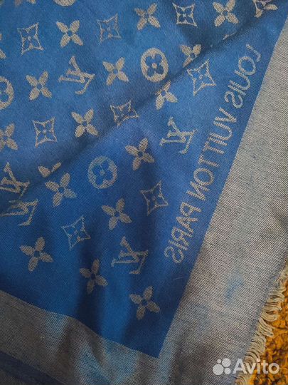 Палантин под Louis Vuitton, двухсторонний