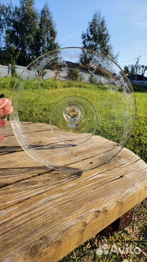 Старинная ваза фруктовница конфетница