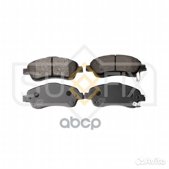 Дисковые тормозные колодки перед прав/лев S