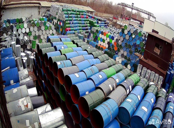 Бочки 200 л (Цилиндр, конус) б/у опт