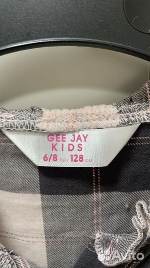 Рубашка для девочки 128см