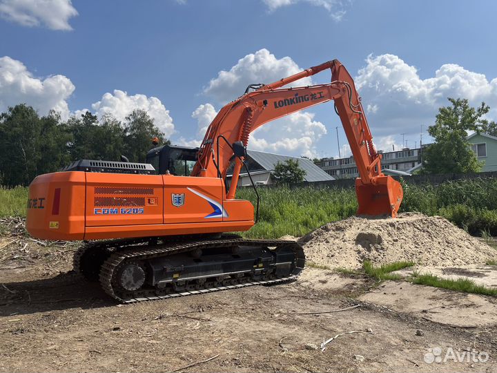 Гусеничный экскаватор Lonking CDM6225, 2023