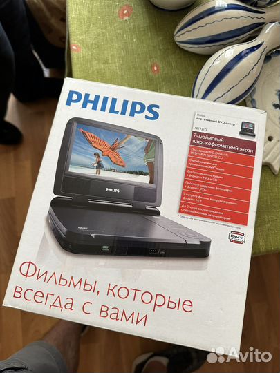Портативный dvd проигрыватель Philips