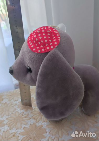 Мягкая игрушка собачка,новая