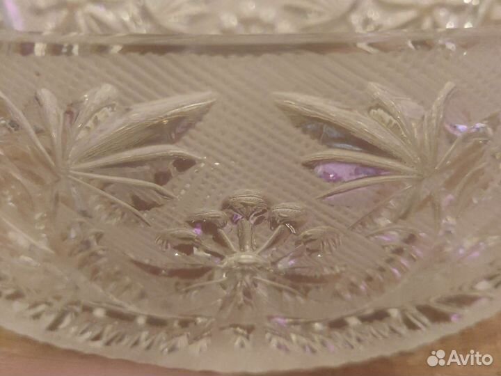 Ваза хрустальная СССР