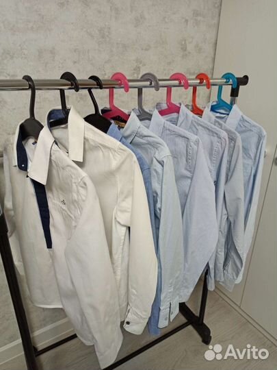 Рубашки школьные р. 140