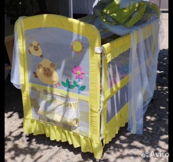 Большой детский манеж