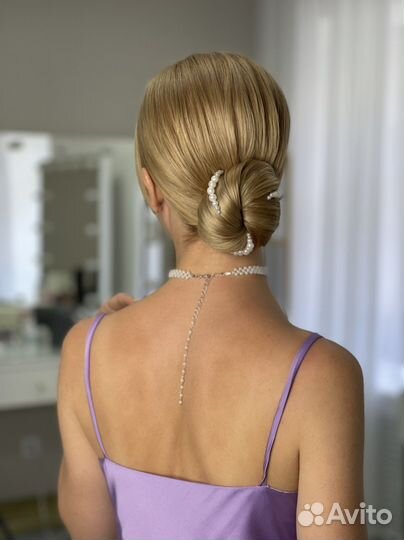 Свадебные шпильки в прическу