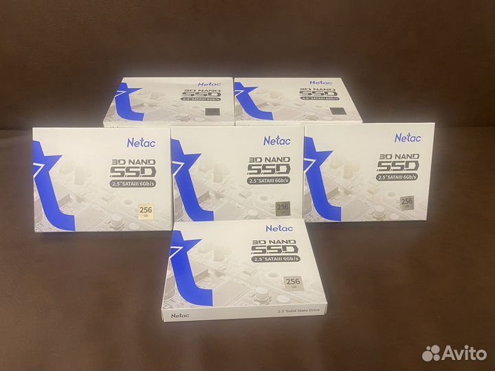 SSD диски Netac n600s 256gb новые