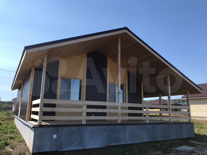 Дом 100 м² на участке 8 сот.