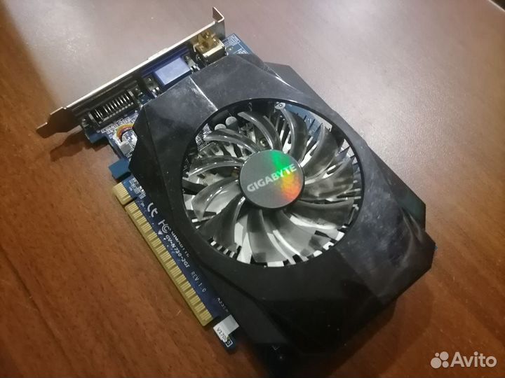 Видеокарта gigabyte geforce gt 730. 2 hb ddr3