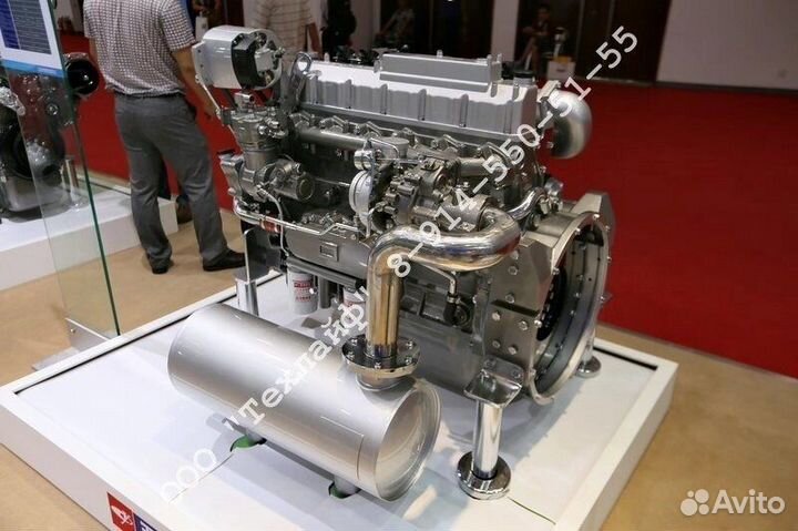 Двигатель газовый Yuchai YC6G260N-50 на автобусы н