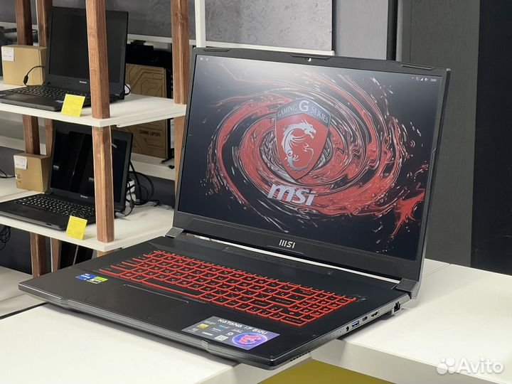 Игровой Ноутбук MSI Katana Core i5 RTX 16озу 144Hz