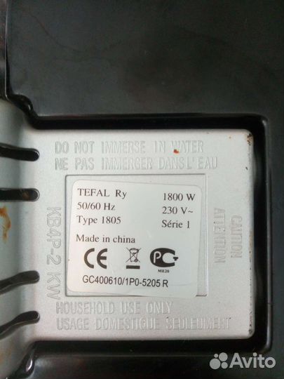 Элекрогриль Tefal