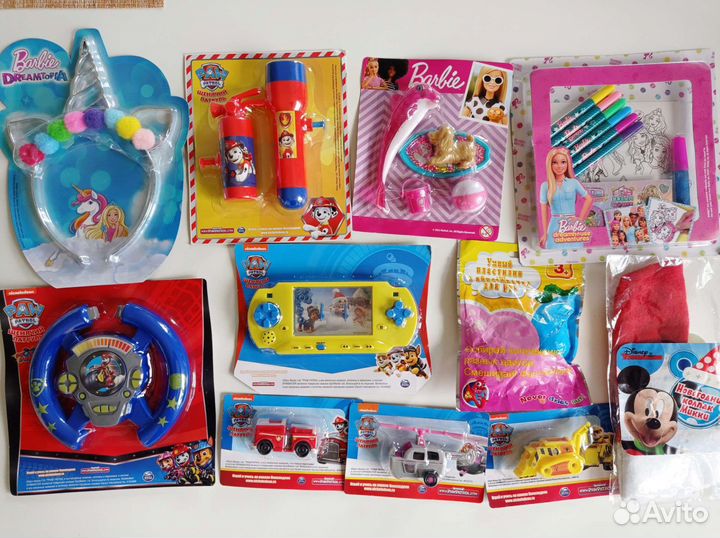 Детские журналы с игрушкой новые