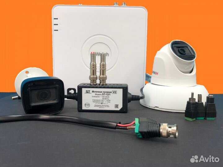 Камера видеонаблюдения купольная уличная