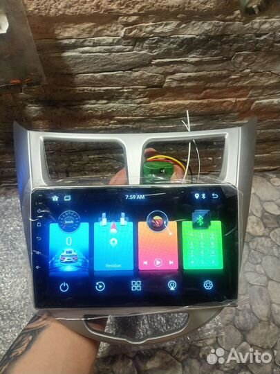 Магнитола Андроид солярис, логан, гранта и т.д