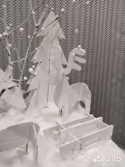 Зимняя поделка в садик