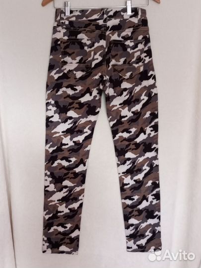 Камуфляжные джинсы новые