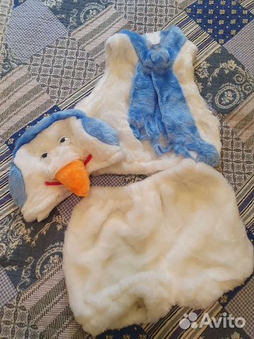 Костюм снеговика на прокат