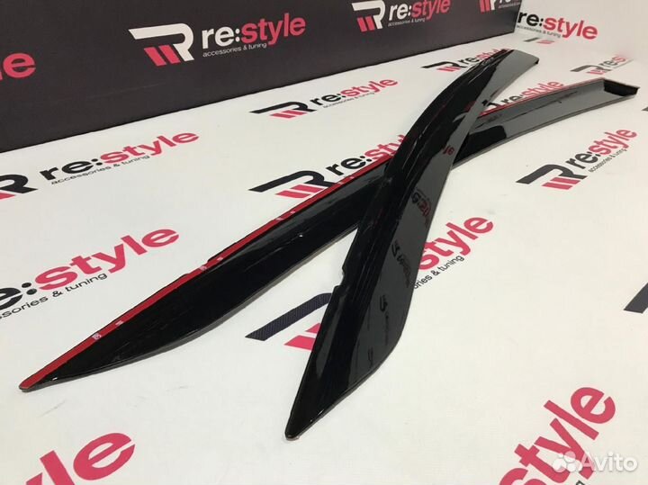 Ветровики Toyota Aqua Kanglong 2011-2019 Y2136