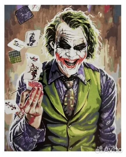 Картина акрилом на холсте