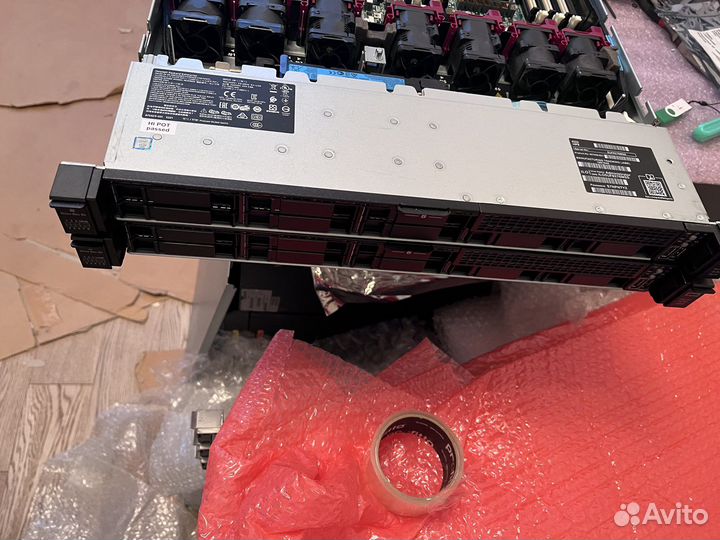 Сервер hp proliant dl360 gen10 128gb два gold 6146