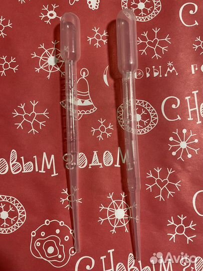 Пипетки одноразовые пластиковые