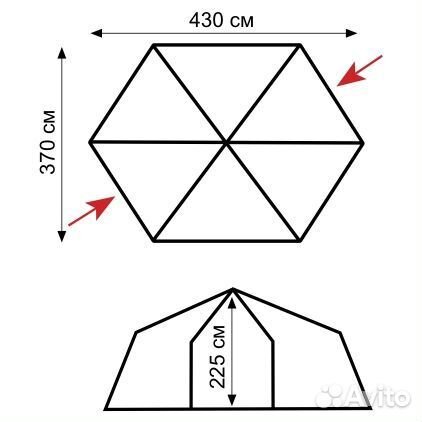 Шатер Tramp Mosquito Lux Green V2